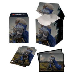 Ultra Pro Adventures in the Forgotten Realms Combo 100+ Deck Box and 100ct Sleeves - Galea, Kindler of Hope